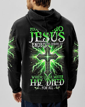 Jesus Ended The Debate Men's All Over Print Shirt - Tytm1610242