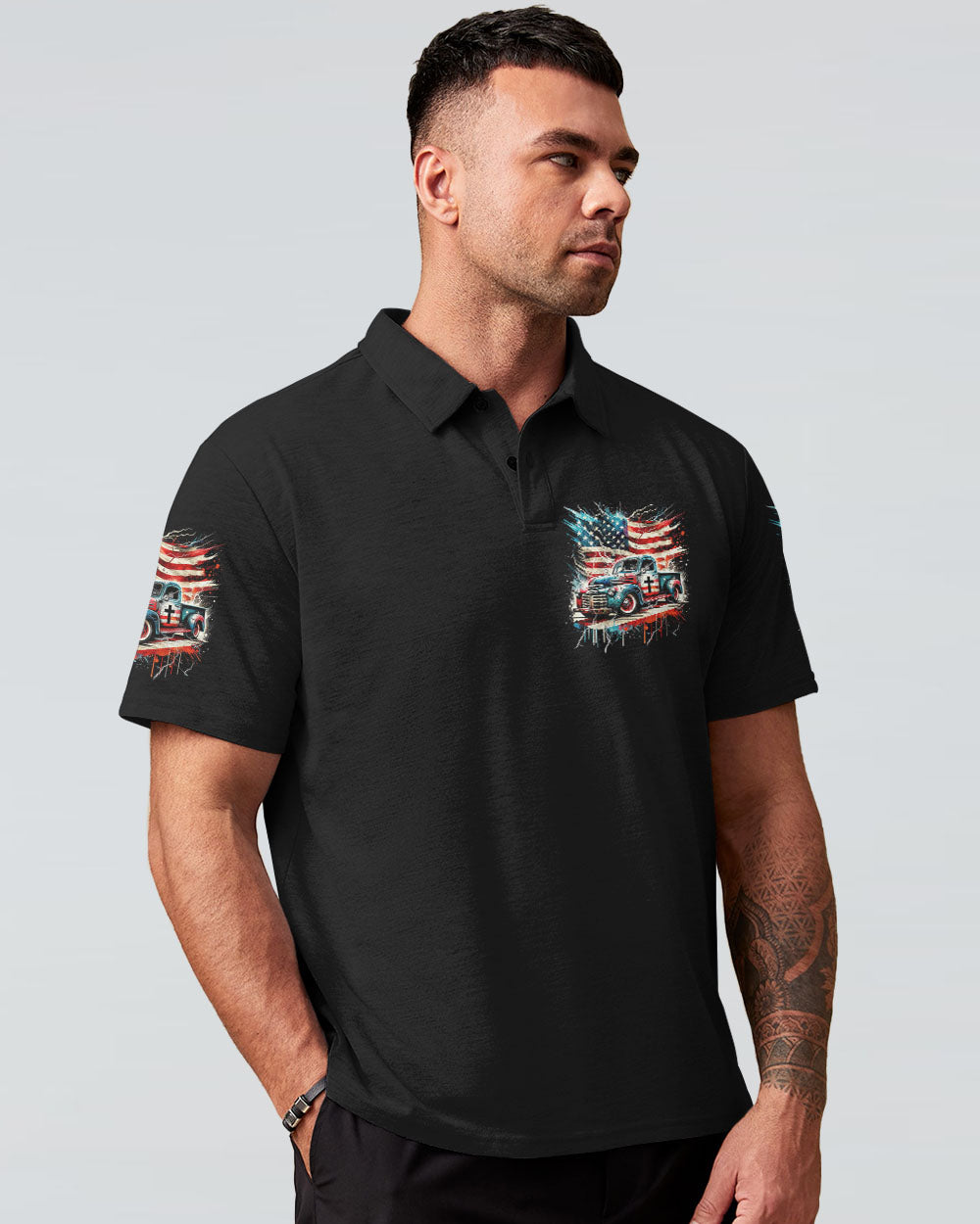 Jesus Take The Wheel Men's All Over Print Shirt - Tytm2011233