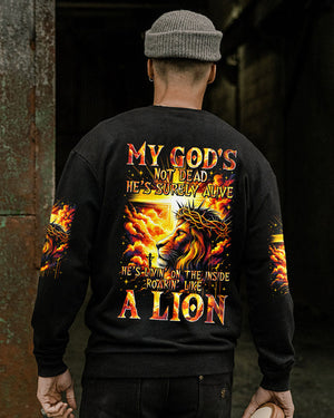 My God's Not Dead Lion Men's All Over Print Shirt - Tytm2301243