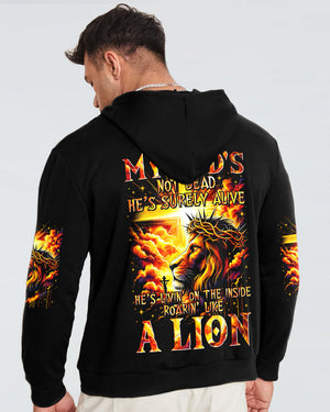 My God's Not Dead Lion Men's All Over Print Shirt - Tytm2301243