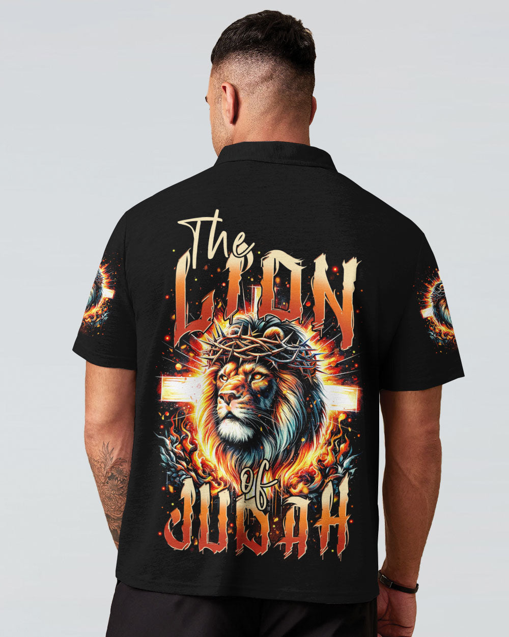 The Lion Of Judah Men's All Over Print Shirt - Tytm2401241