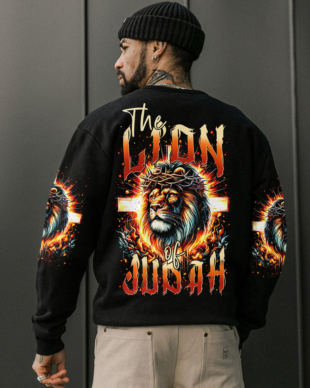The Lion Of Judah Men's All Over Print Shirt - Tytm2401241