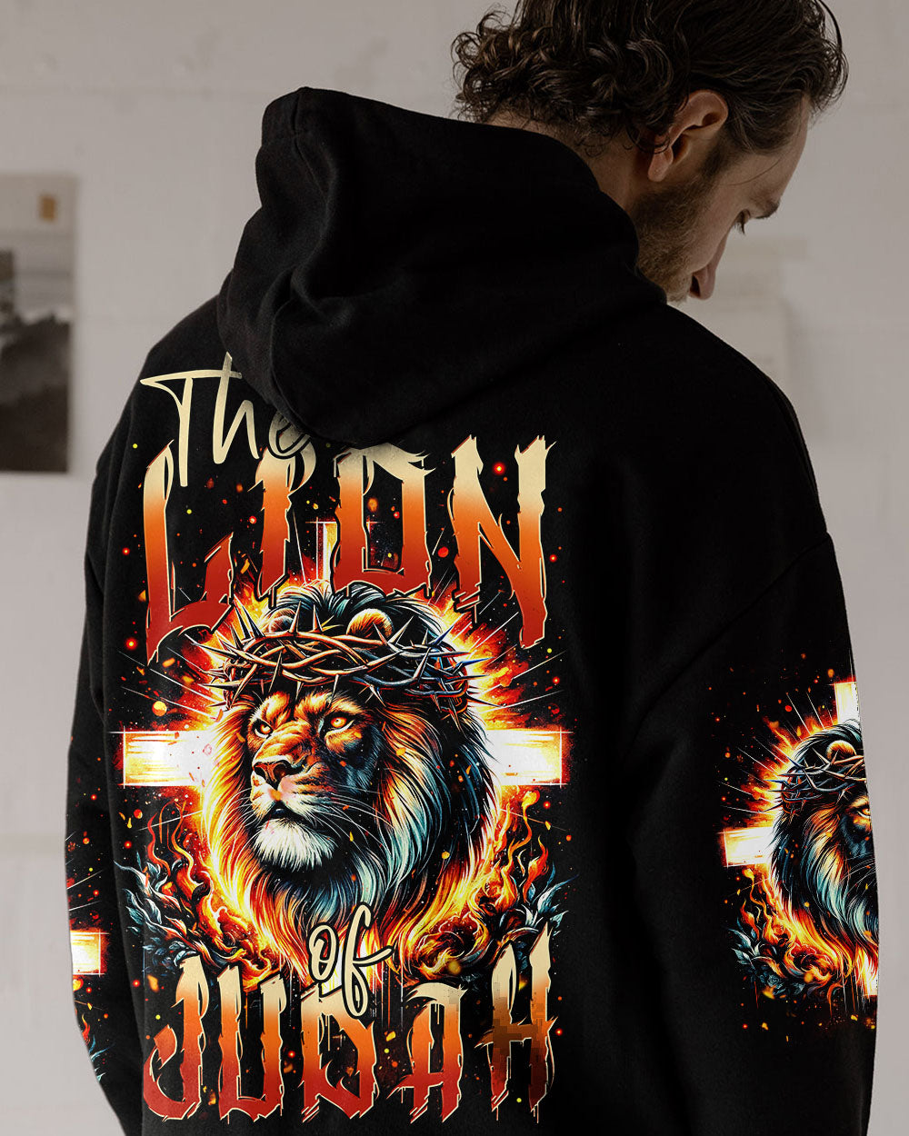 The Lion Of Judah Men's All Over Print Shirt - Tytm2401241