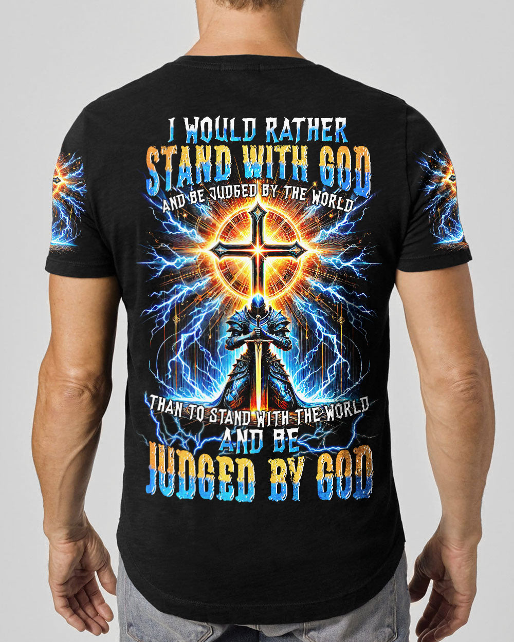 I Would Rather Stand With God Men's All Over Print Shirt - Tytm2510243