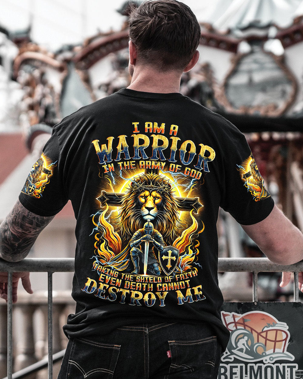 I Am A Warrior In The Army Of God Men's All Over Print Shirt - Tytm2611243