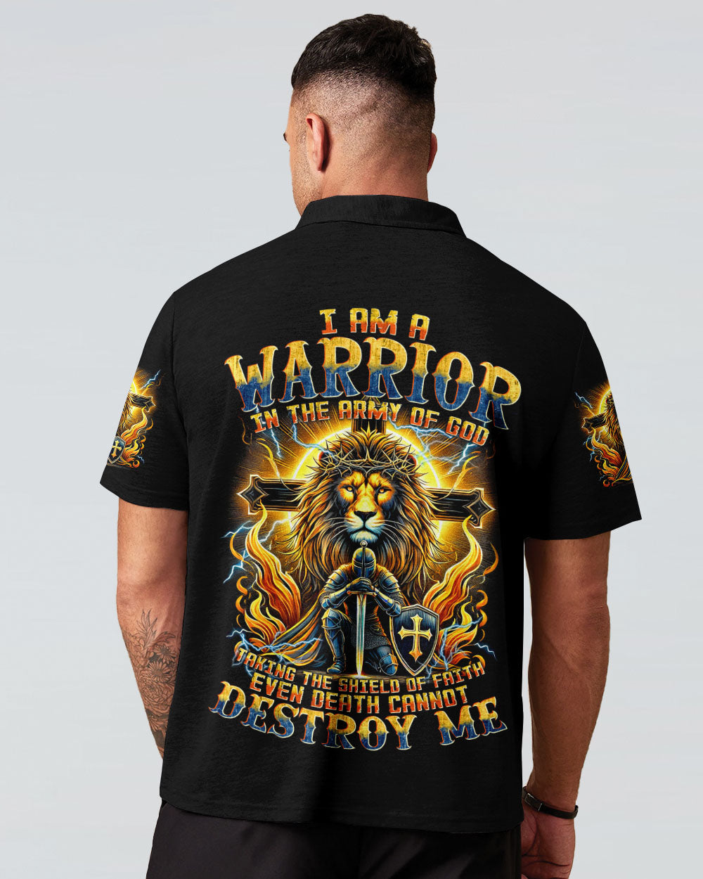 I Am A Warrior In The Army Of God Men's All Over Print Shirt - Tytm2611243