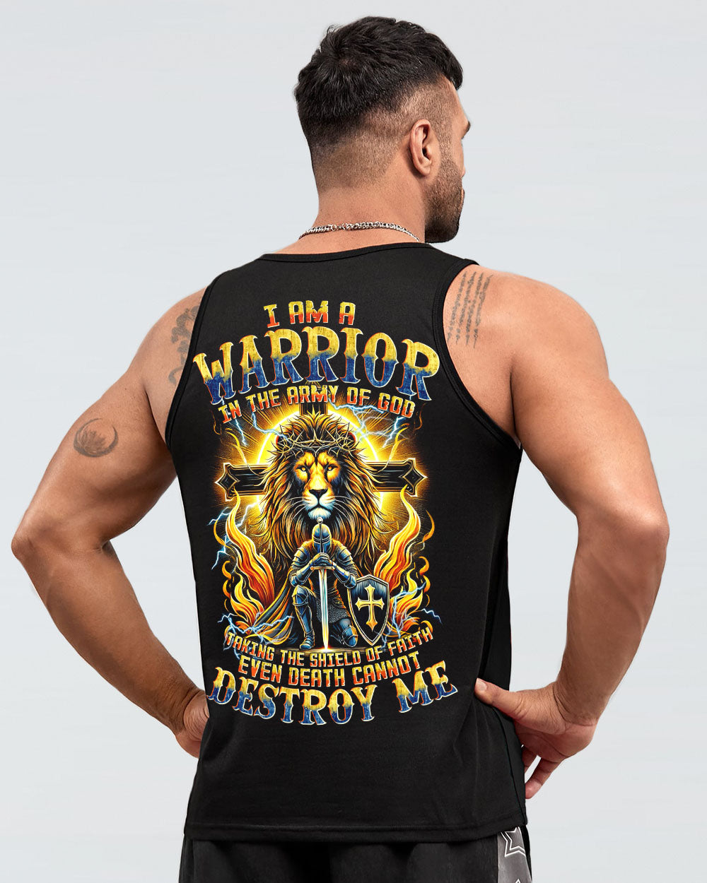 I Am A Warrior In The Army Of God Men's All Over Print Shirt - Tytm2611243