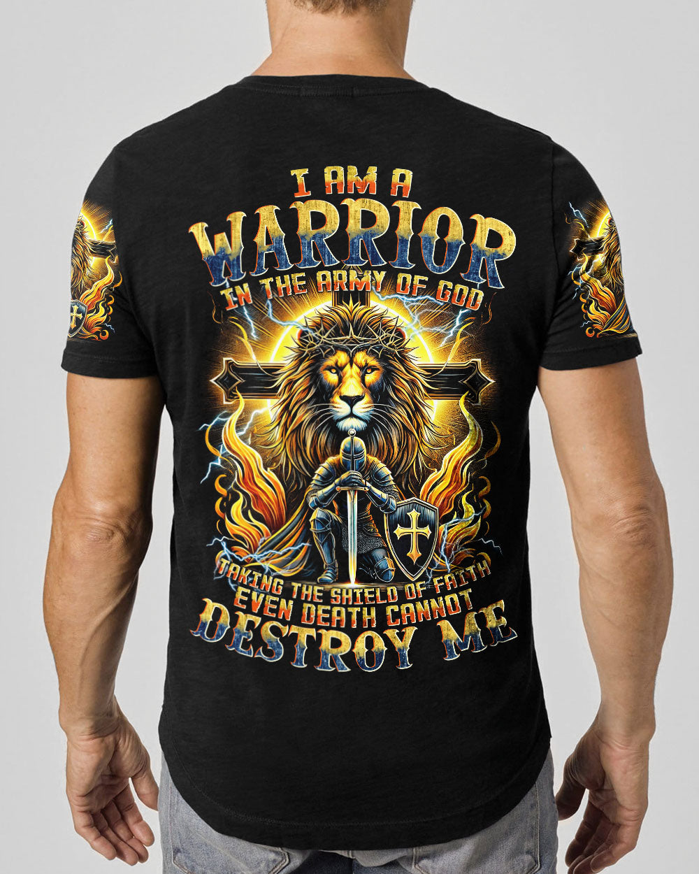 I Am A Warrior In The Army Of God Men's All Over Print Shirt - Tytm2611243