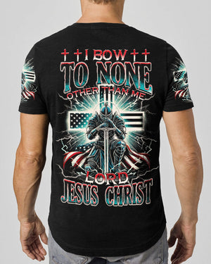 I Bow To None Other Than The Lord Men's All Over Print Shirt - Tytm2810242