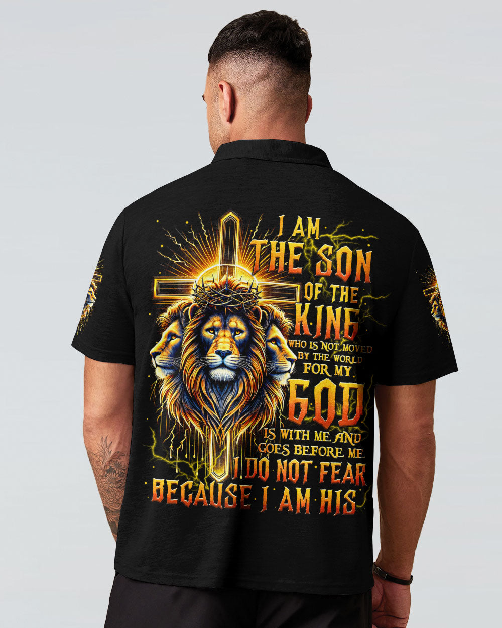 I Am The Son Of The King Lion Men's All Over Print Shirt - Tytm2810243