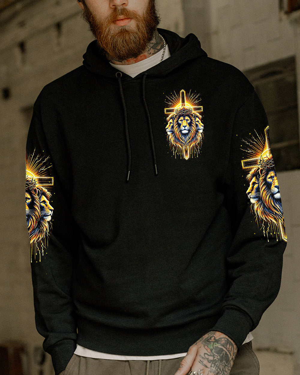 I Am The Son Of The King Lion Men's All Over Print Shirt - Tytm2810243