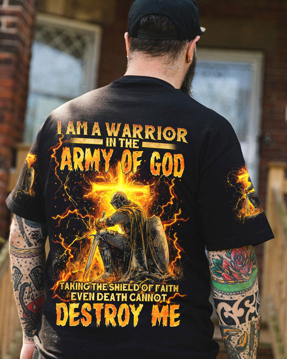 I Am A Warrior In The Army Of God Men's All Over Print Shirt - Tytm2811241