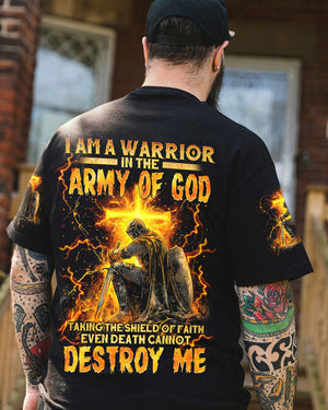 I Am A Warrior In The Army Of God Men's All Over Print Shirt - Tytm2811241