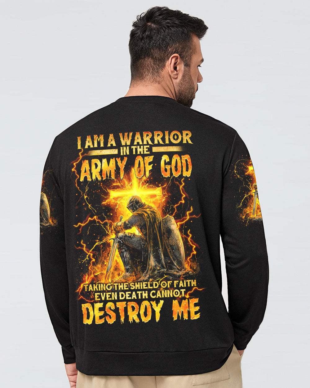 I Am A Warrior In The Army Of God Men's All Over Print Shirt - Tytm2811241