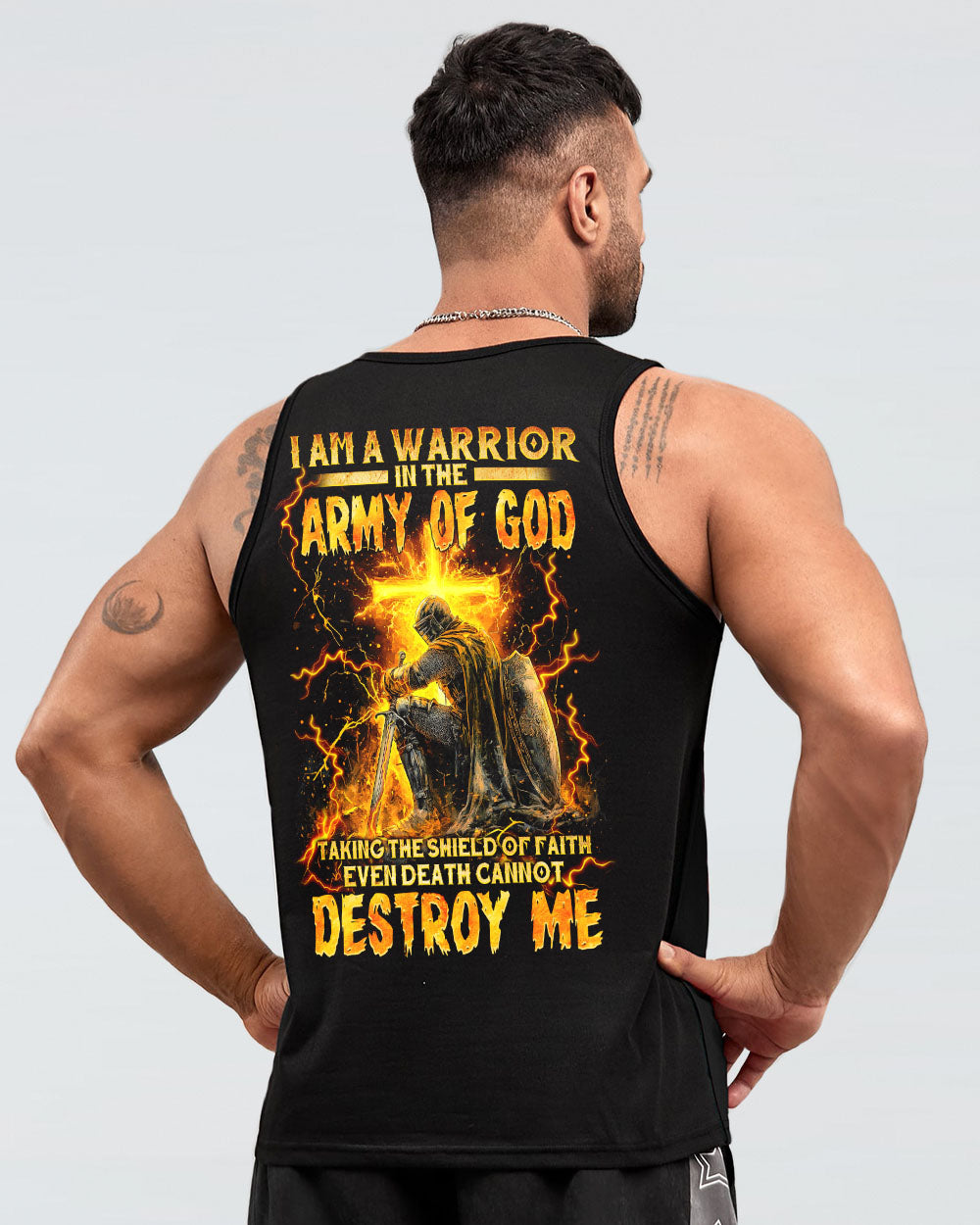 I Am A Warrior In The Army Of God Men's All Over Print Shirt - Tytm2811241