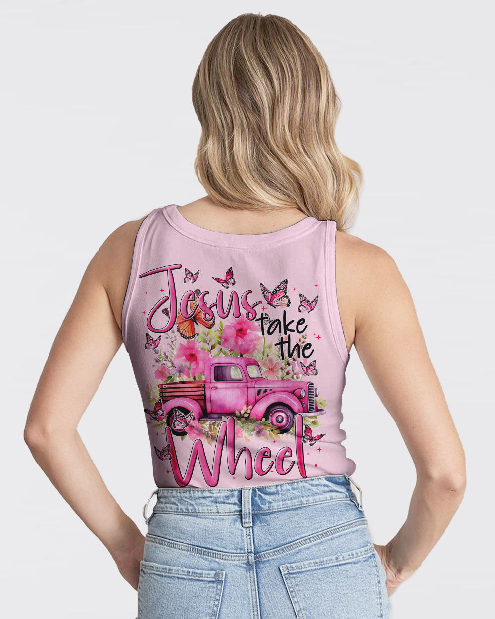 Jesus Take The Wheel Women's All Over Print Shirt - Tytm2912231