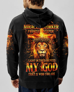 Way Maker Miracle Worker Lion Men's All Over Print Shirt - Tytm3006252