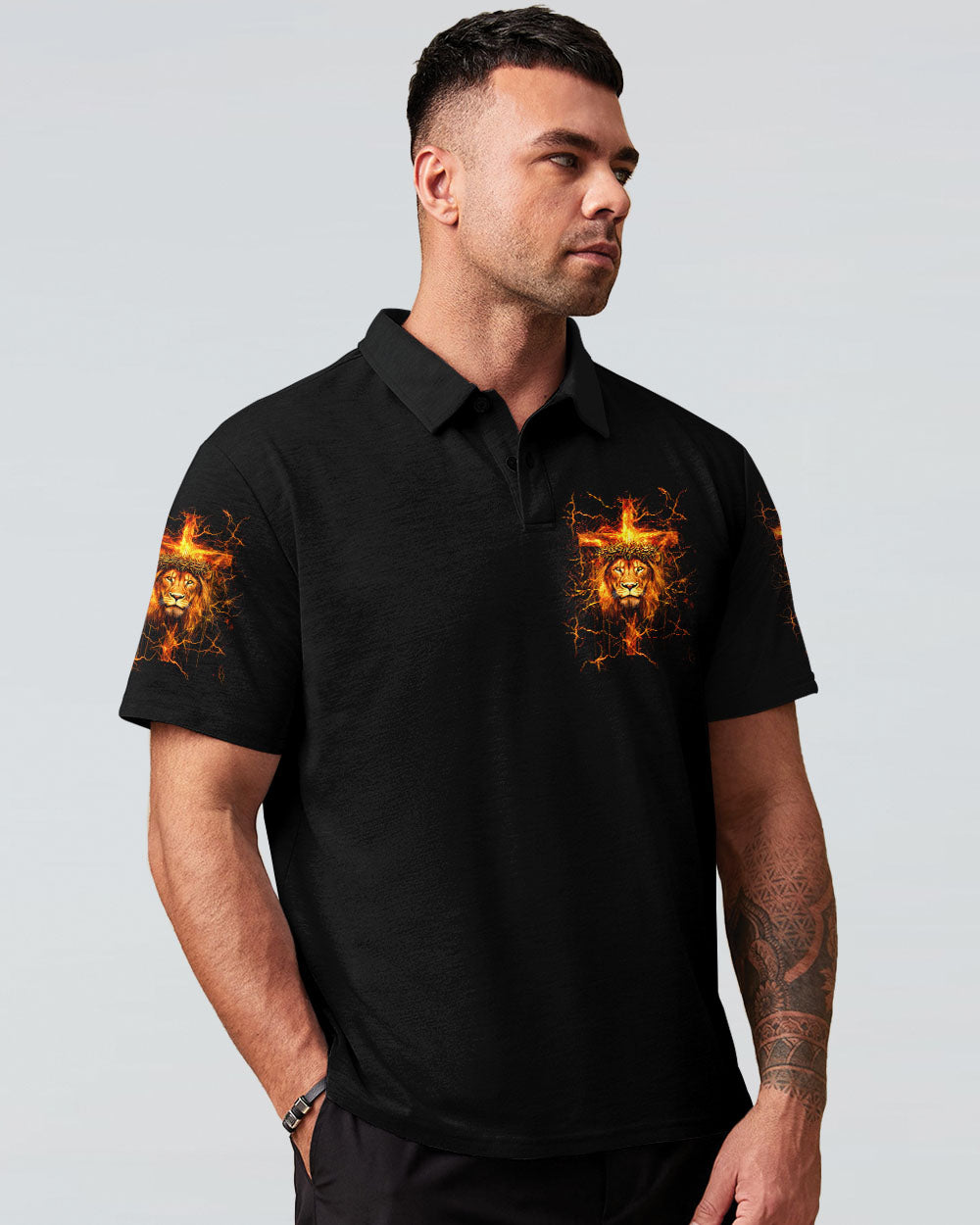 Way Maker Miracle Worker Lion Men's All Over Print Shirt - Tytm3006252
