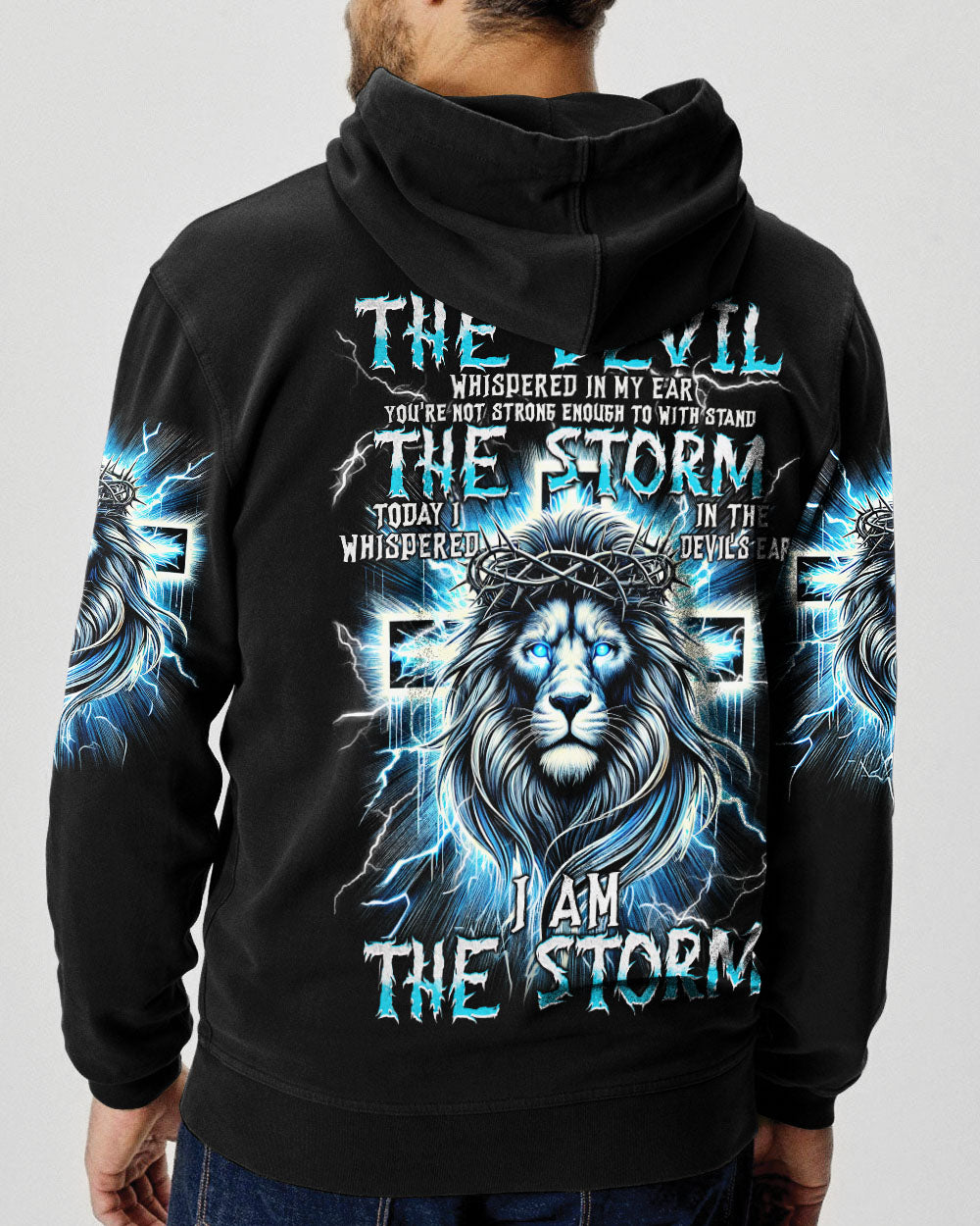 I Am The Storm Lion Men's All Over Print Shirt - Tytm3010241