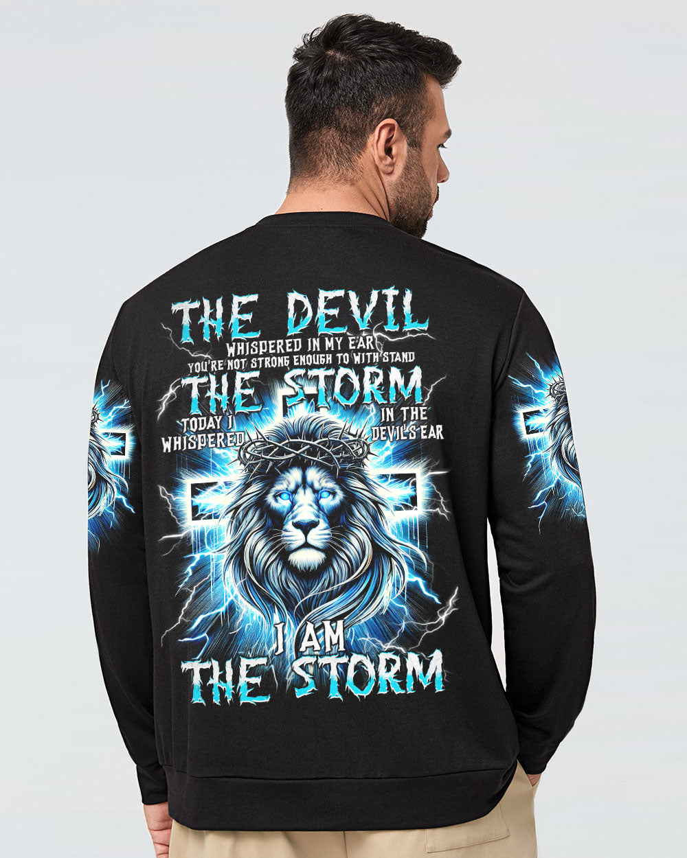I Am The Storm Lion Men's All Over Print Shirt - Tytm3010241
