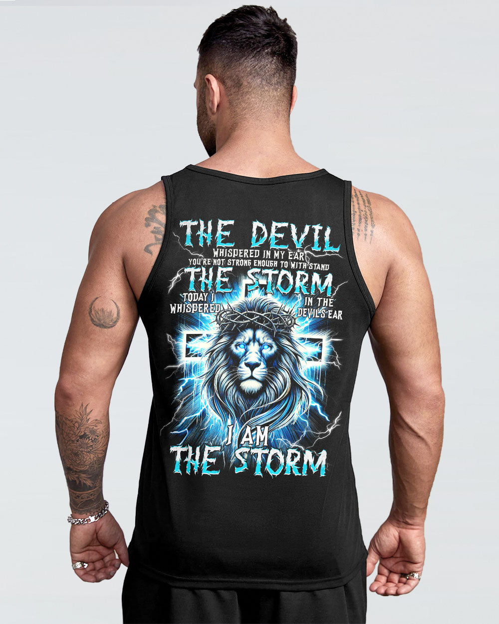 I Am The Storm Lion Men's All Over Print Shirt - Tytm3010241
