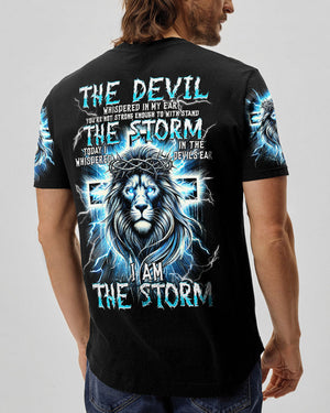 I Am The Storm Lion Men's All Over Print Shirt - Tytm3010241