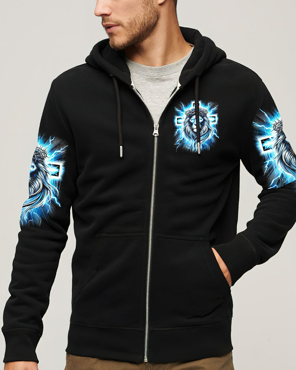 I Am The Storm Lion Men's All Over Print Shirt - Tytm3010241