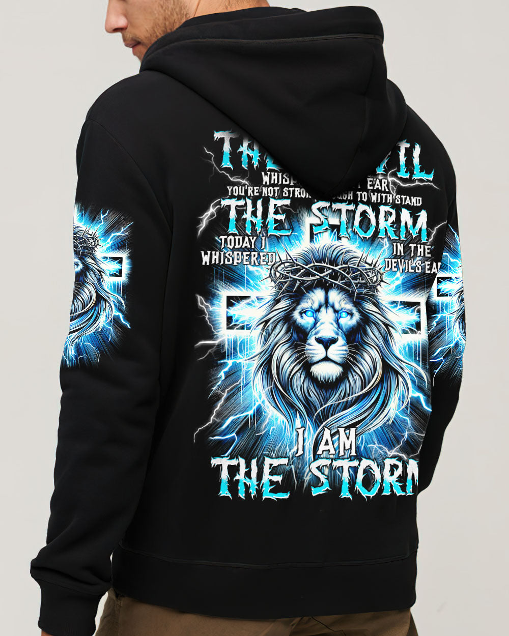 I Am The Storm Lion Men's All Over Print Shirt - Tytm3010241