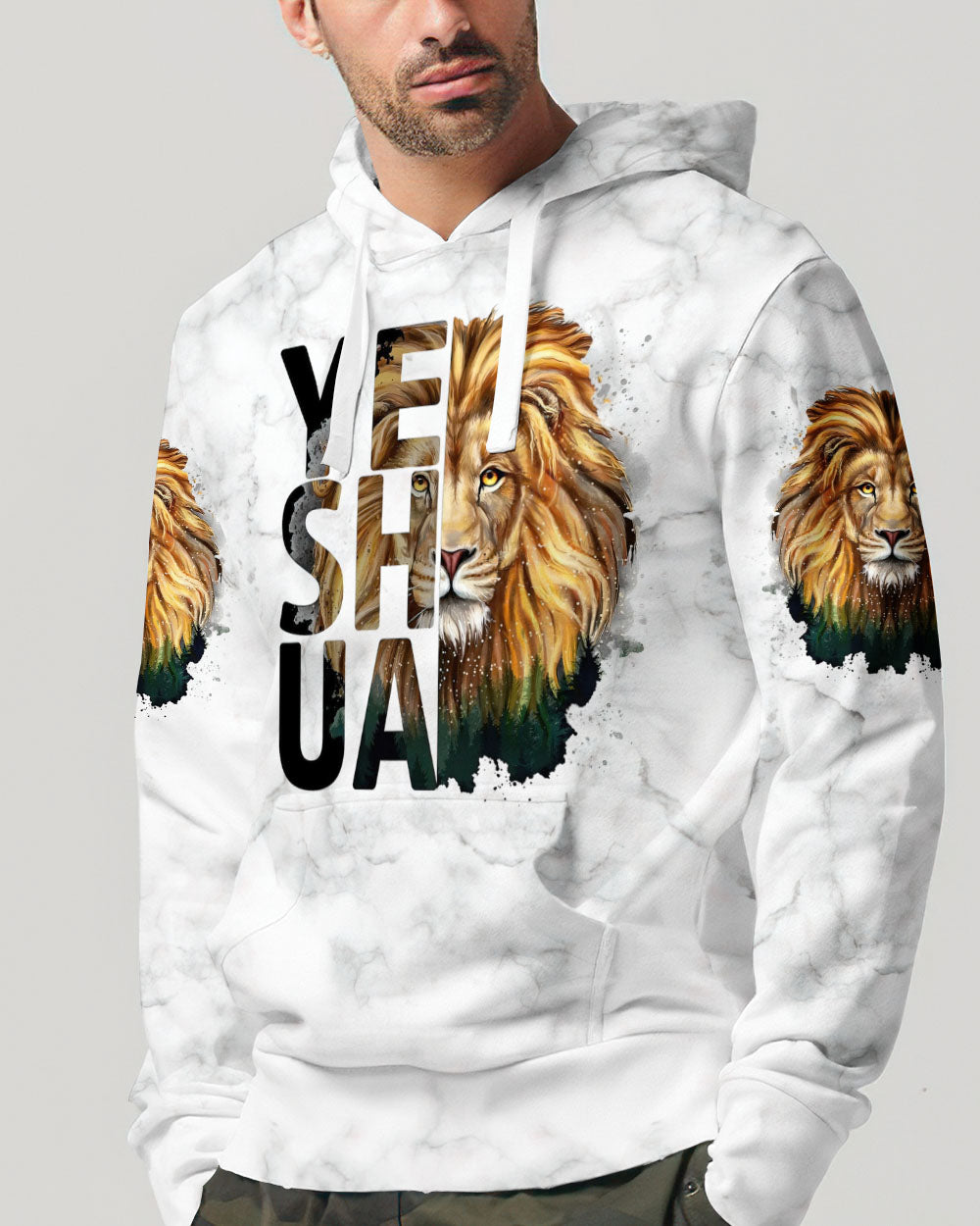 Lion Yeshua Men's All Over Print Shirt - Yhln2006242