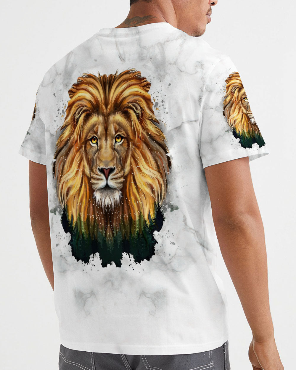 Lion Yeshua Men's All Over Print Shirt - Yhln2006242