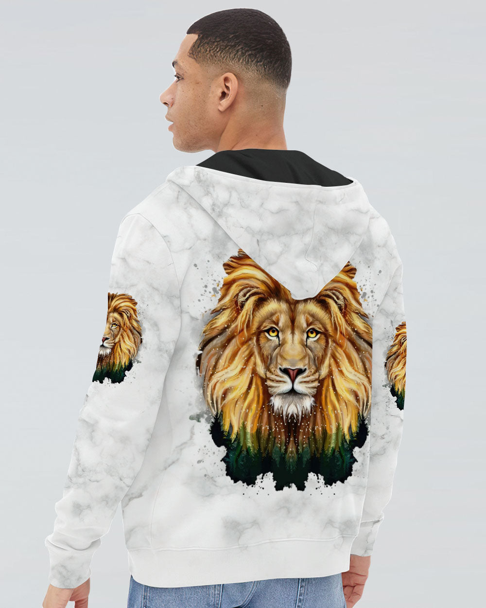 Lion Yeshua Men's All Over Print Shirt - Yhln2006242
