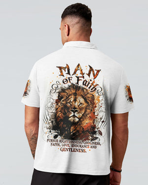Man of Faith Lion Men's All Over Print Shirt - Yhdu0901251