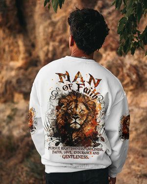Man of Faith Lion Men's All Over Print Shirt - Yhdu0901251