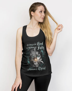 A Child Of God A Woman Of Faith Women's All Over Print Shirt - Yhdu0907243