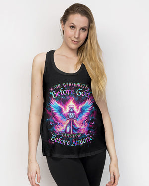 She Who Kneels Before God Women's All Over Print Shirt - Yhdu1005244
