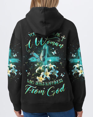 You Can't Break A Woman Who Seeks Women's All Over Print Shirt - Yhdu1411234
