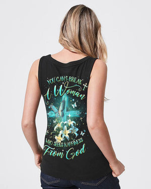 You Can't Break A Woman Who Seeks Women's All Over Print Shirt - Yhdu1411234