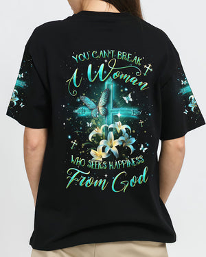 You Can't Break A Woman Who Seeks Women's All Over Print Shirt - Yhdu1411234