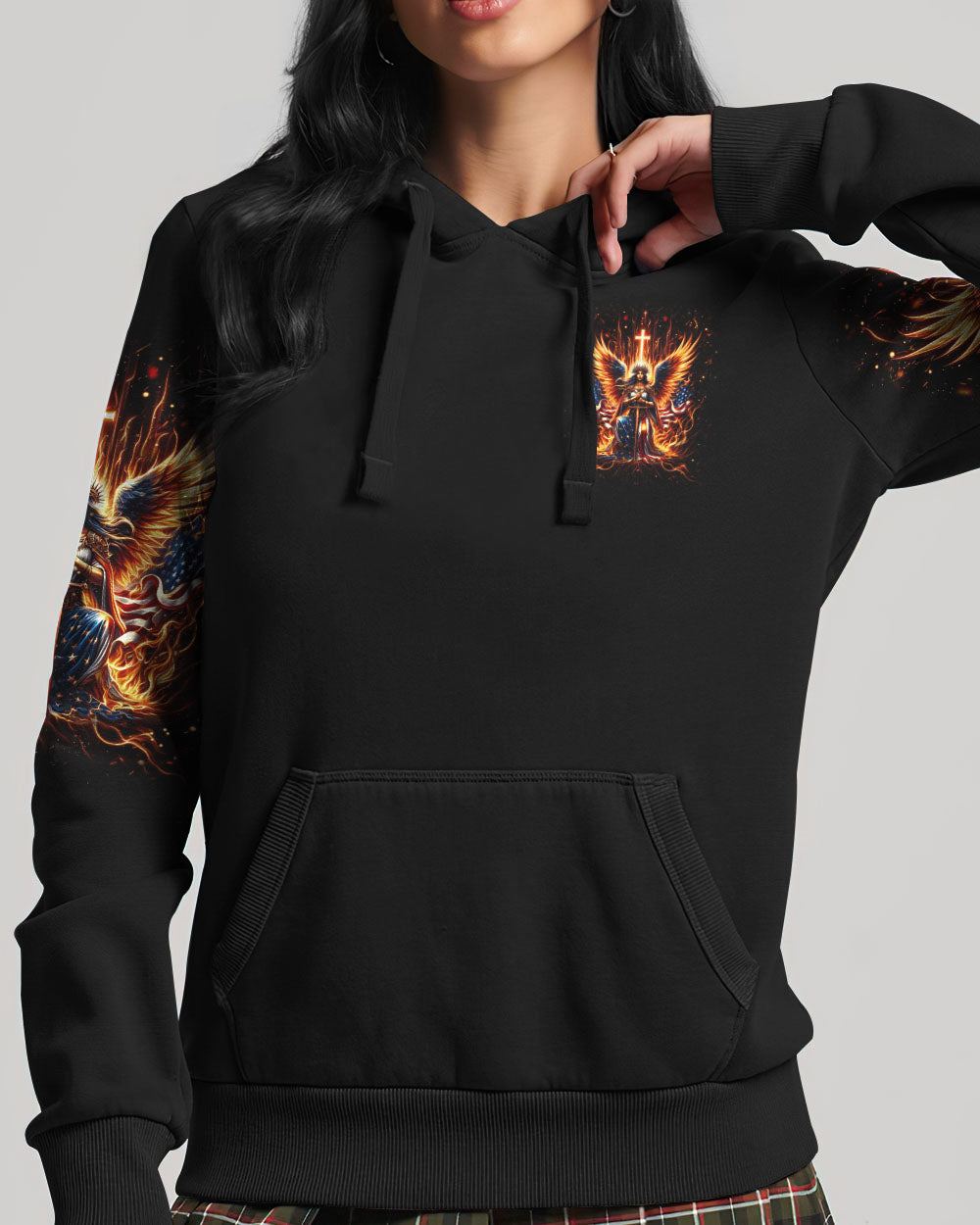 Stand For The Flag Kneel For The Cross Women's All Over Print Shirt - Yhdu2105242
