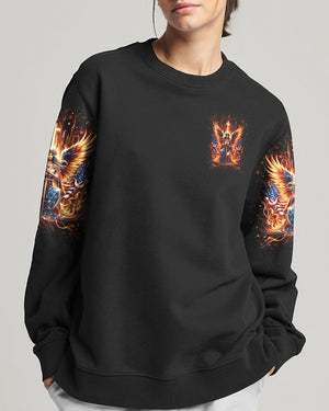 Stand For The Flag Kneel For The Cross Women's All Over Print Shirt - Yhdu2105242