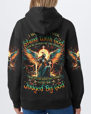 I Would Rather Stand With God Women's All Over Print Shirt - Yhdu2305242