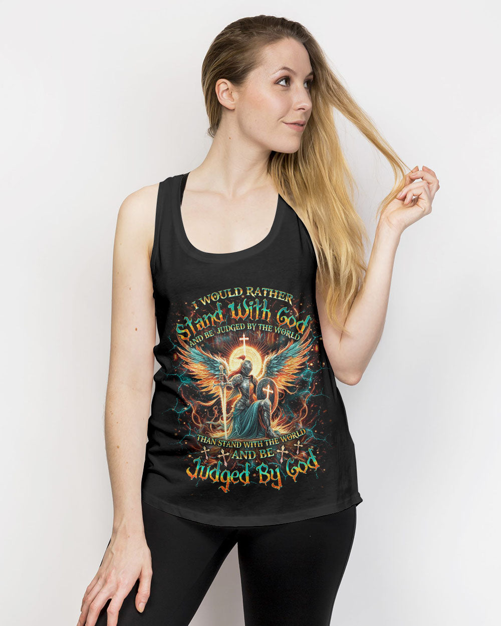 I Would Rather Stand With God Women's All Over Print Shirt - Yhdu2305242