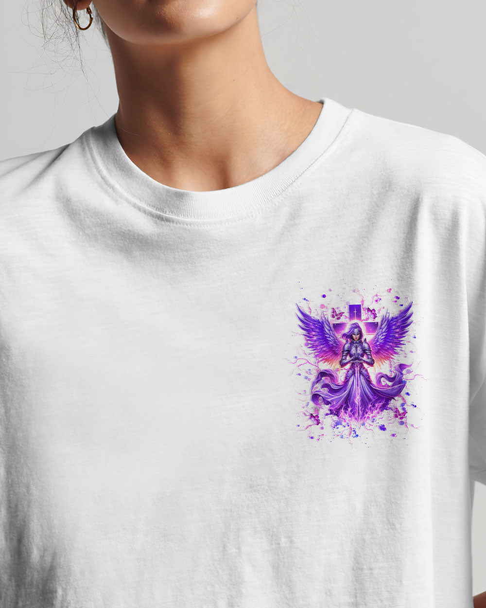 A Child Of God A Woman Of Faith Women's All Over Print Shirt - Yhhg2106244