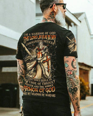 I'm A Warrior Of God Men's All Over Print Shirt - Yhhn0107242