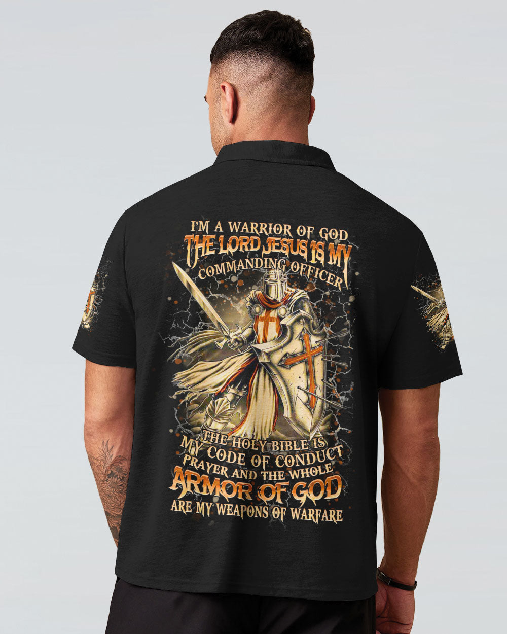I'm A Warrior Of God Men's All Over Print Shirt - Yhhn0107242