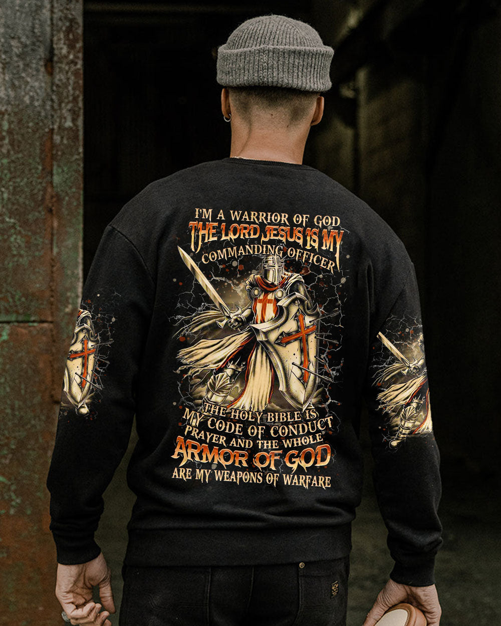 I'm A Warrior Of God Men's All Over Print Shirt - Yhhn0107242