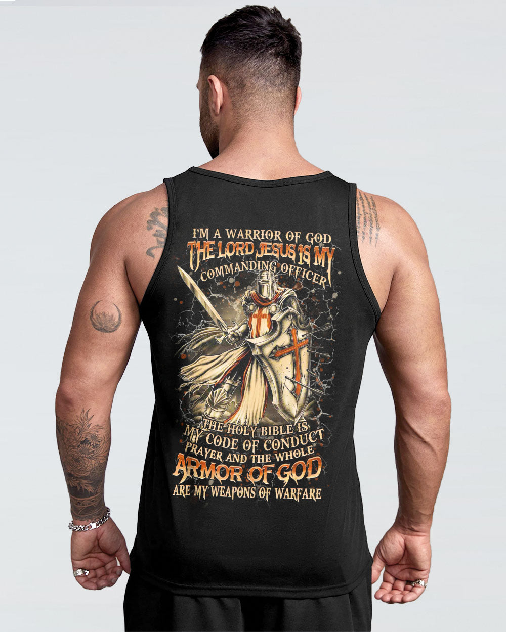 I'm A Warrior Of God Men's All Over Print Shirt - Yhhn0107242