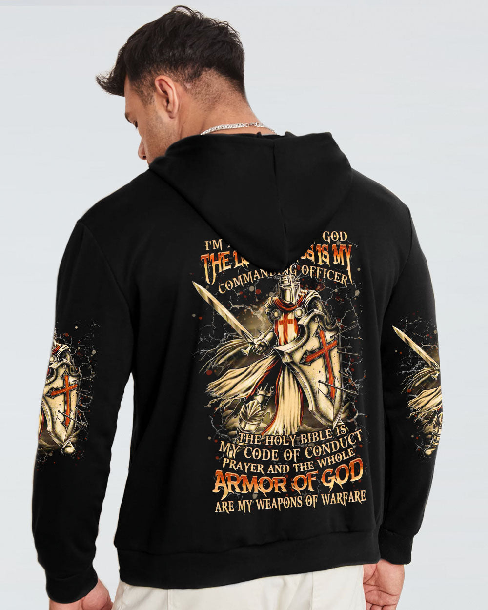 I'm A Warrior Of God Men's All Over Print Shirt - Yhhn0107242