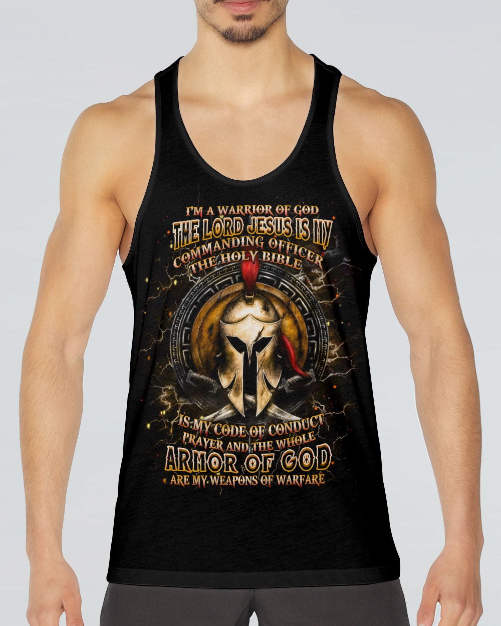 I'm A Warrior Of God Men's All Over Print Shirt - Yhhn0204253
