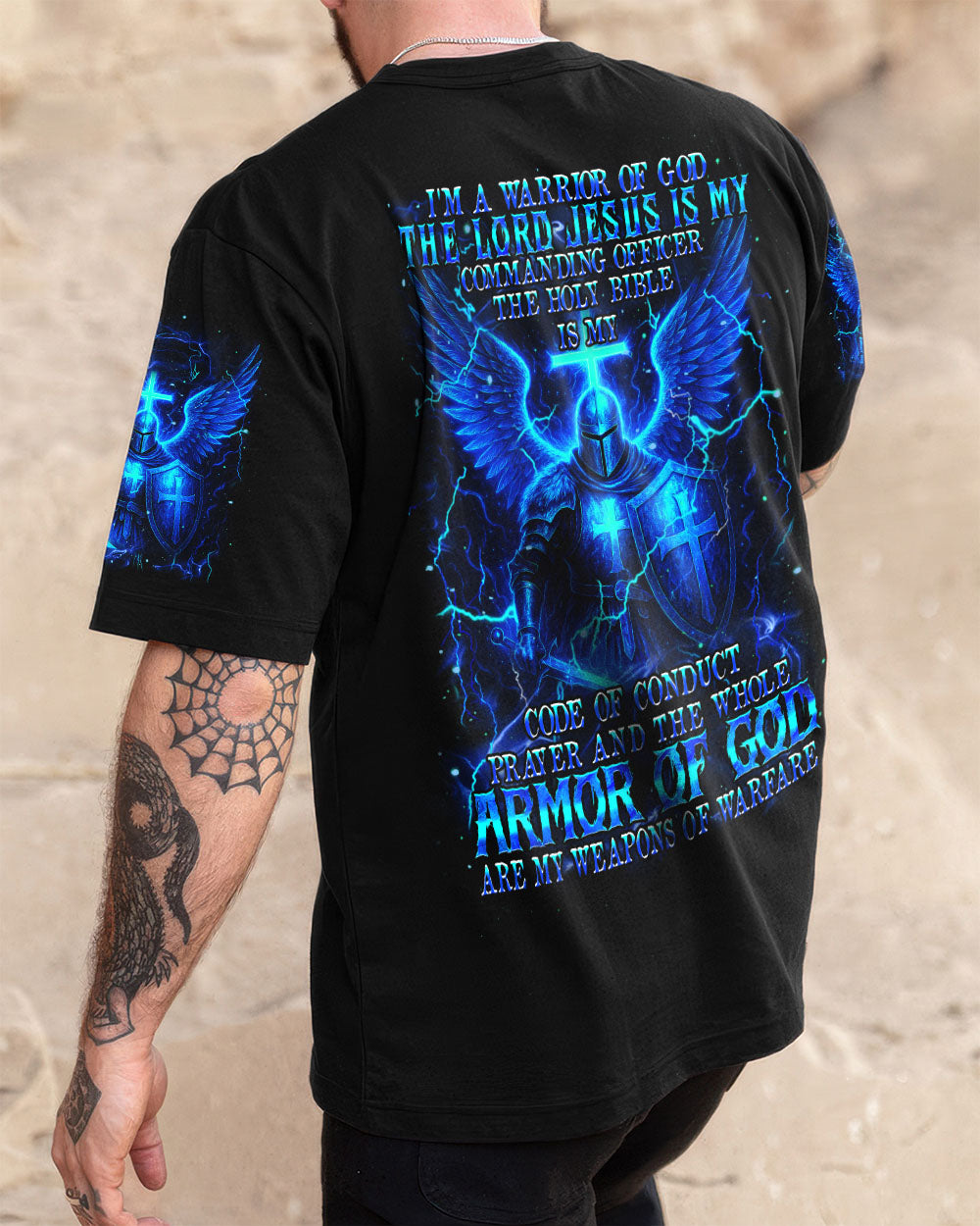 I'm A Warrior Of God Men's All Over Print Shirt - Yhhn0207252